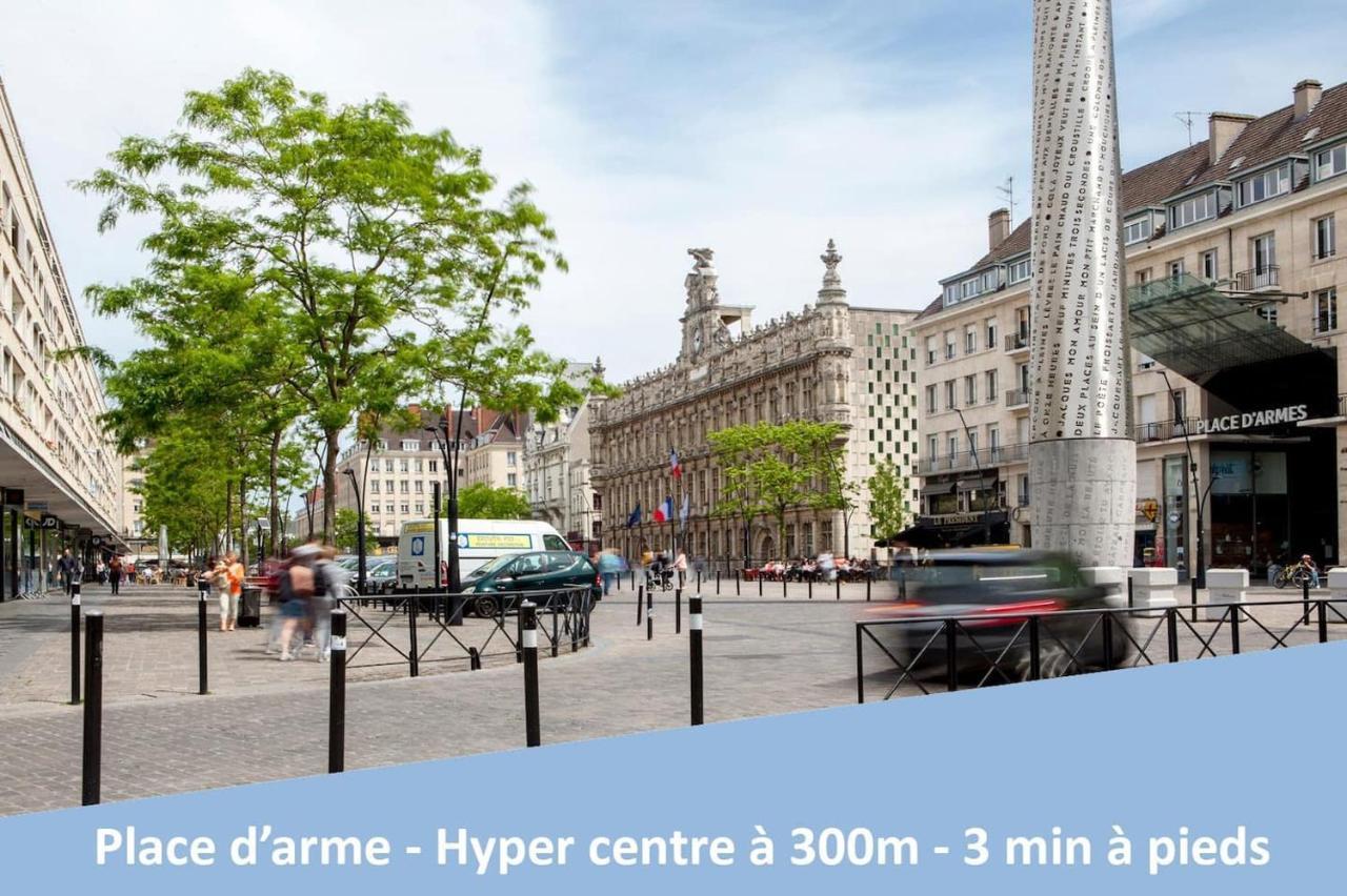 Design Appart - Hyper Centre - Tram - Free Wifi - Lerelaisdodile21 วาลองเซียนส์ ภายนอก รูปภาพ